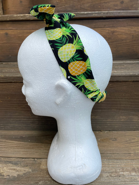 Bahama Mama Pineapple Knotted Headband