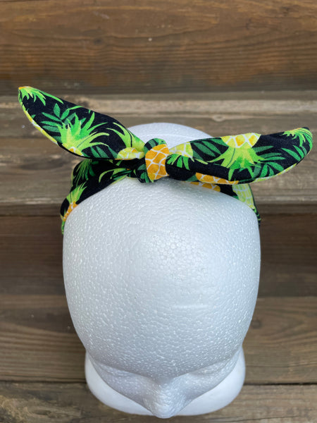 Bahama Mama Pineapple Knotted Headband