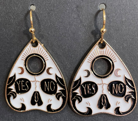 Yes/No Planchet Earrings