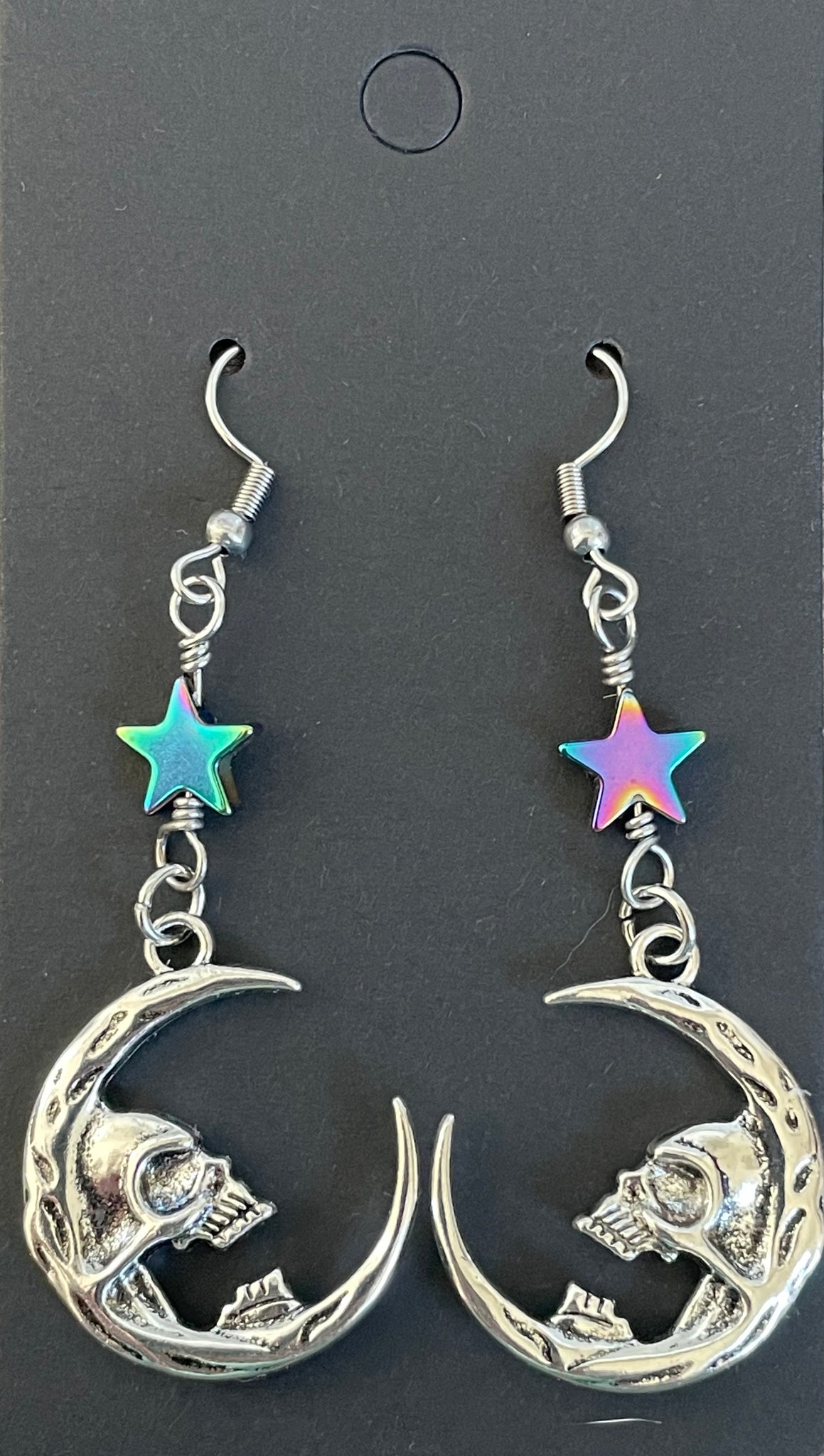 Man in the Moon Earrings