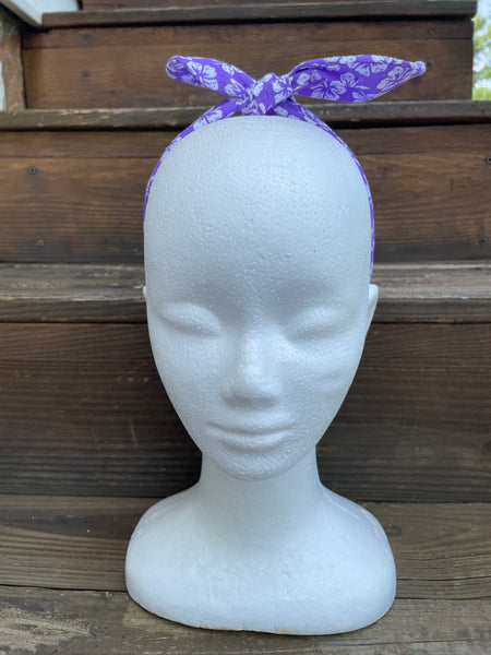 Hibiscus Knotted Headband