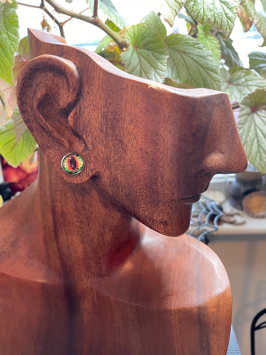 Rainforest Dragon Earrings – Bonefish Design Studio