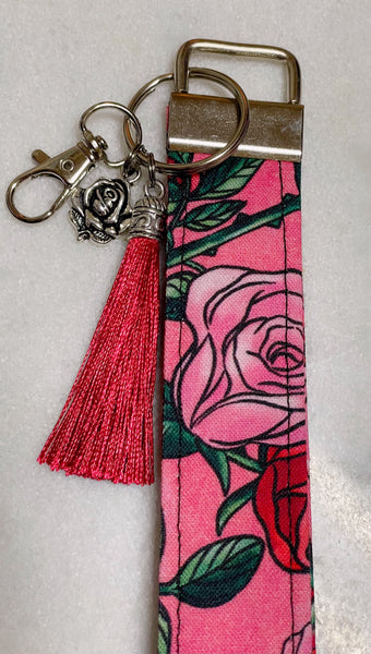 Every Rose Has It's Thorn Key Fob