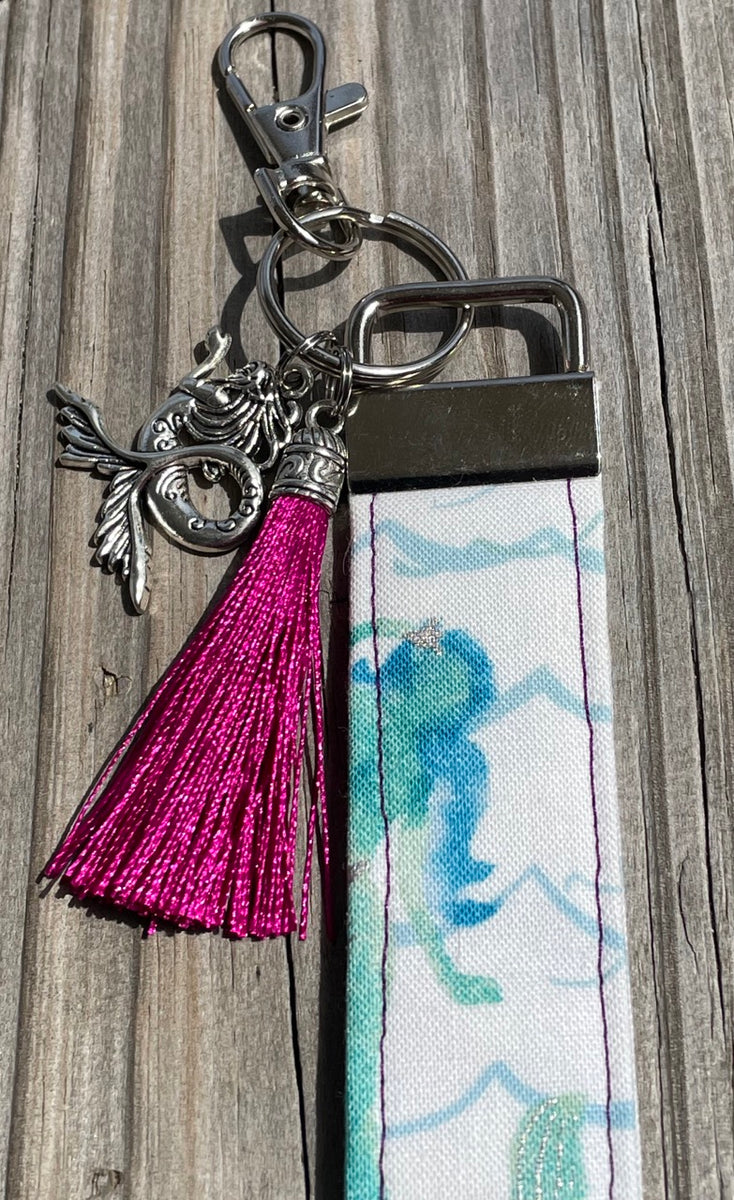 Blue Lagoon Key Fob – Bonefish Design Studio